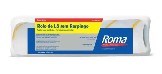 Imagem de ROLO De LÃ SEM RESPINGO - 822/23 - 23CM Roma