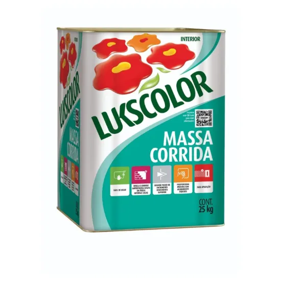 Imagem de MASSA CORRIDA LUKSCOLOR 25KG