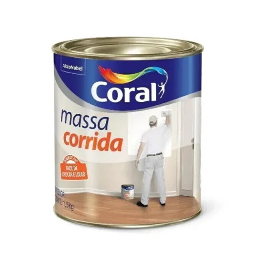 Imagem de MASSA CORRIDA 1,5KG CORAL