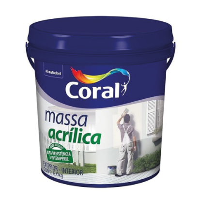 Imagem de MASSA ACRÍLICA CORAL
