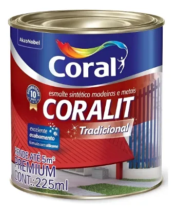 Imagem de TINTA ESMALTE SINTETICO CORALIT BRILHANTE