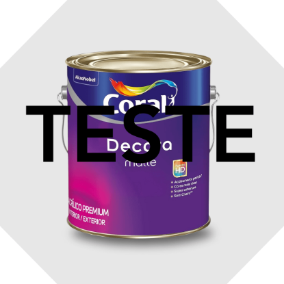 Imagem de TINTA ACRILICA DECORA MATTE FOSCA CORAL BASE P - 3.2L