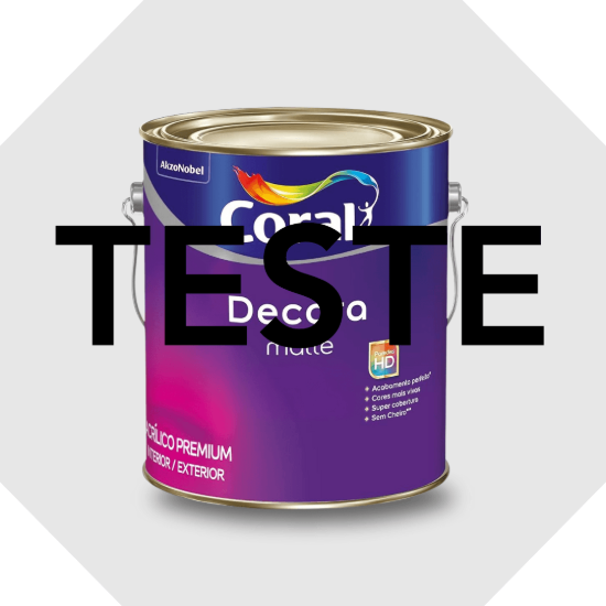 Imagem de TINTA ACRILICA DECORA MATTE FOSCA CORAL BASE P - 3.2L